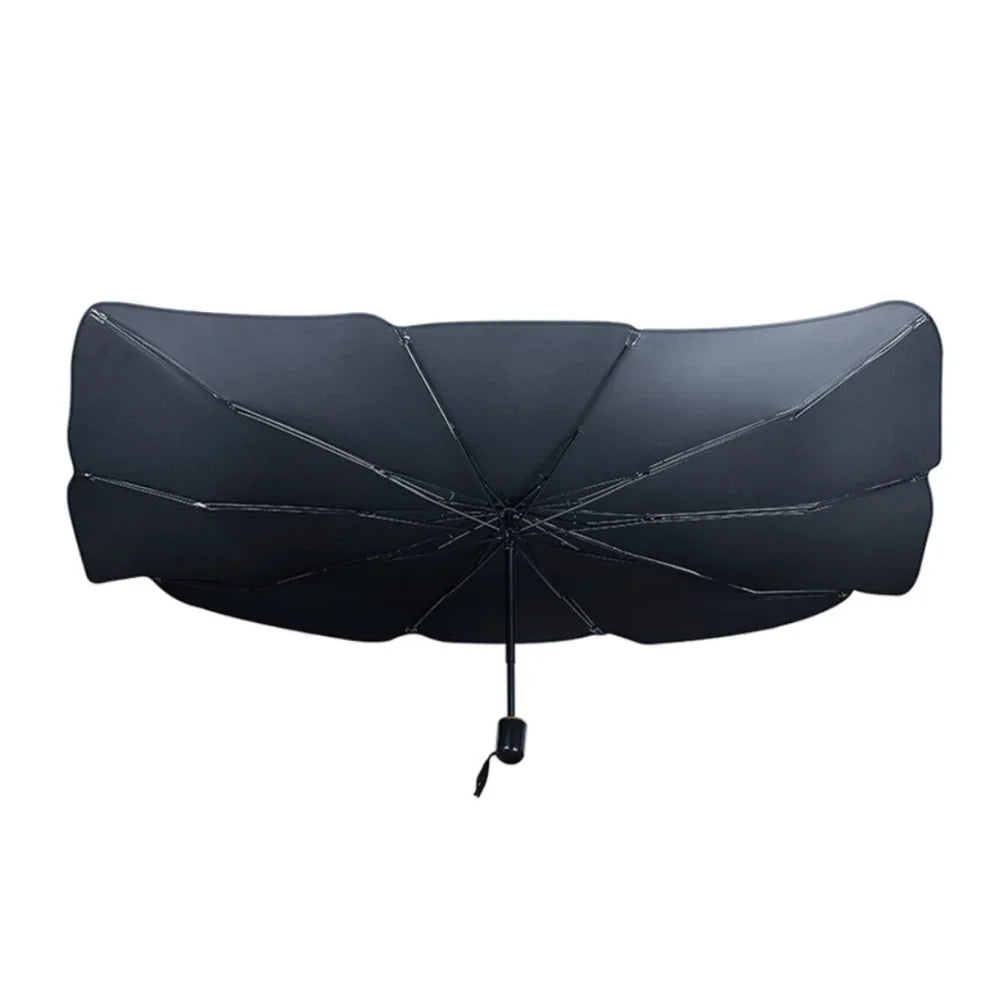 Pachet Saltea gonflabila pentru masina + Parasolar pliabil tip umbrela pentru parbrizul masinii