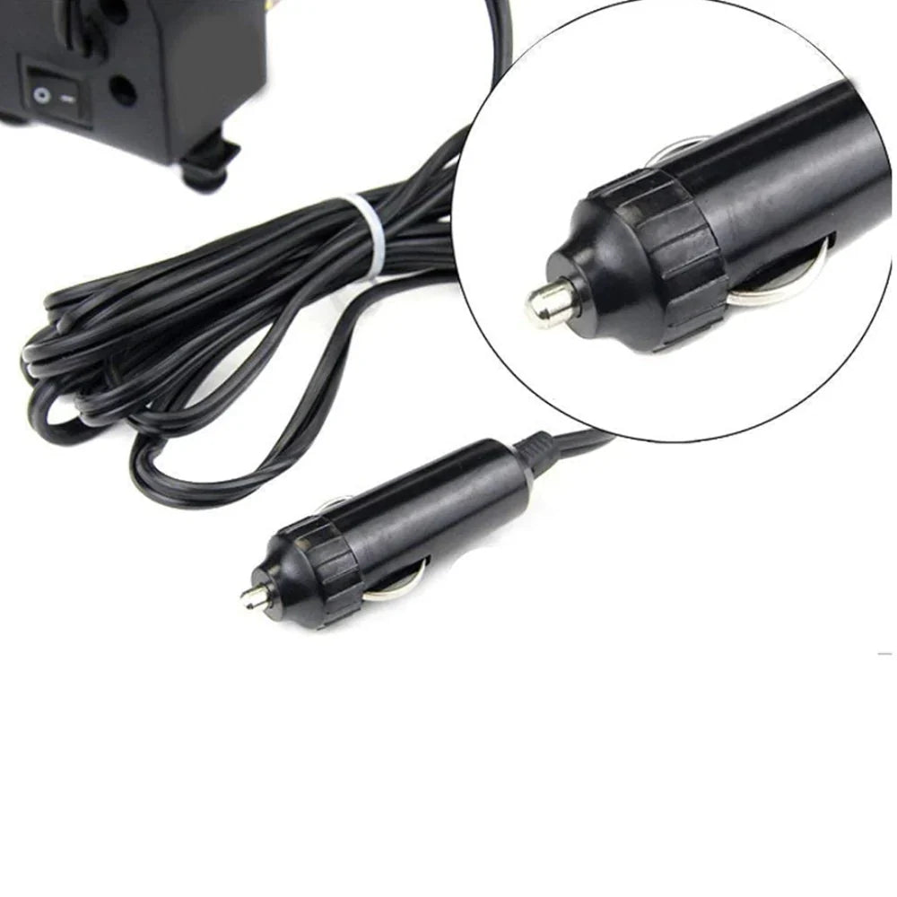 Compresor auto de putere mare, 12 V, pentru microbuz, SUV sau camionete