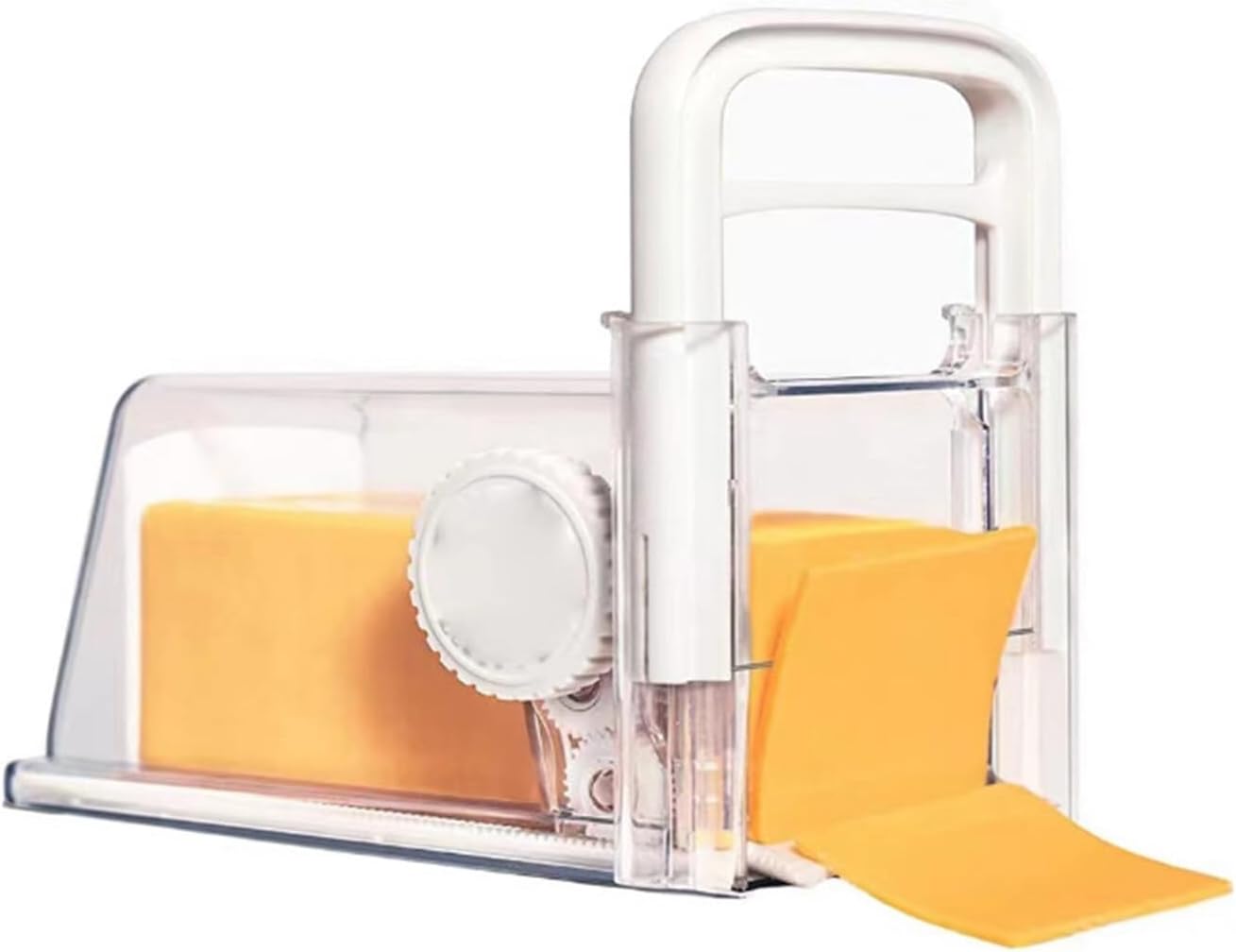 Razatoare multifunctionala pentru legume, cu 22 de accesorii + Recipient ermetic 4-în-1 pentru depozitare, feliere și răzuire brânză