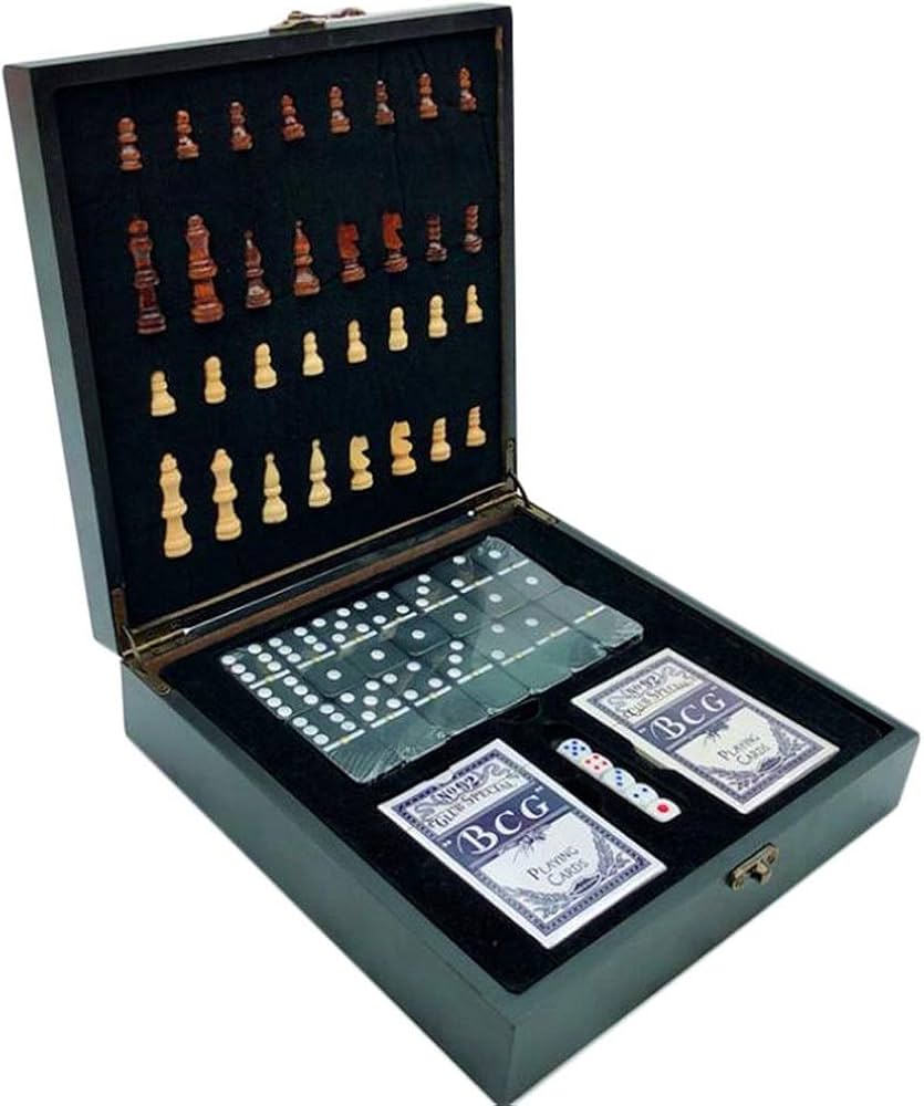 Set cadou cu jocuri 4-in-1, Antistres 24 x 24 x7 cm