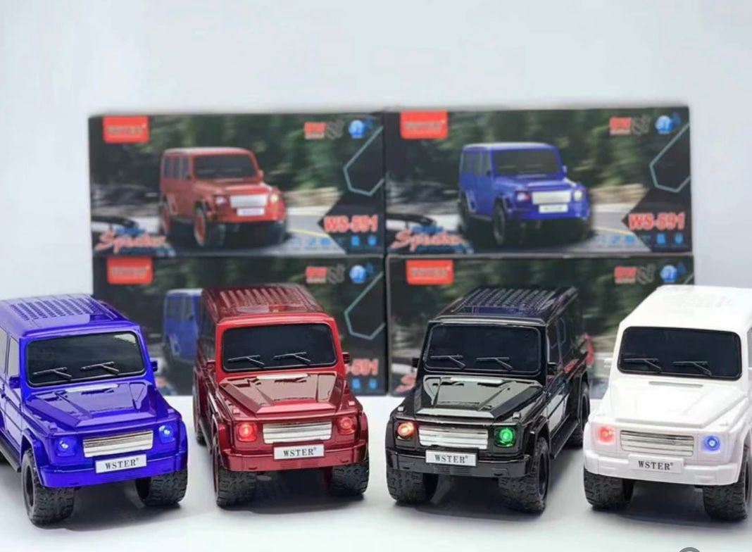 Boxă Portabilă Wireless Tip Mașină 4x4