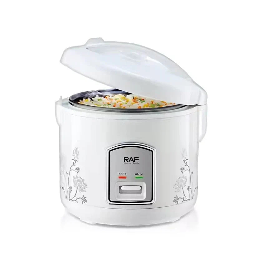 Oala electrica pentru gatit cu aburi rice cooker, RAF R180, 1000 W, 5 L, gatit/incalzit, 23x29 cm