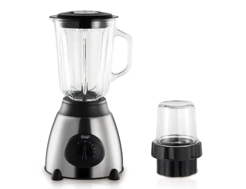 Blender RAF 367 pentru fructe si legume, macinat cafea, 450 W, 6 lame, 1.5 l