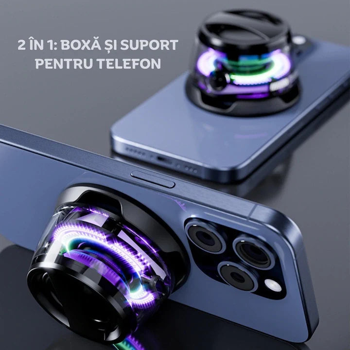 Set Complet de Pictura si Desen cu 208 Piese + Boxa portabila Bluetooth G200, 5W, prindere MagSafe