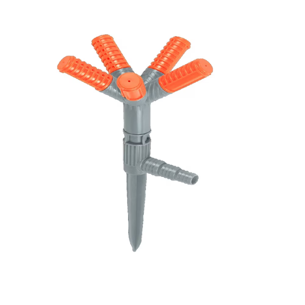 Set 10 x Aspersor rotativ, cu 5 brate, din material plastic