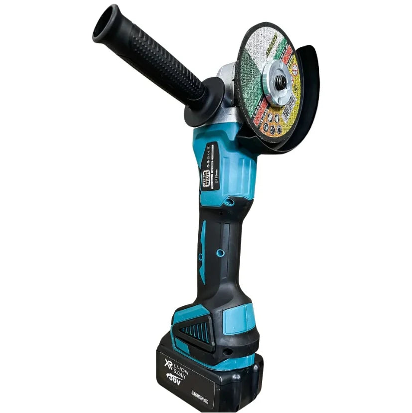 Polizor unghiular, Flex Profesional fara fir, cu 2 acumulatori 36V 5000 mah, trusa