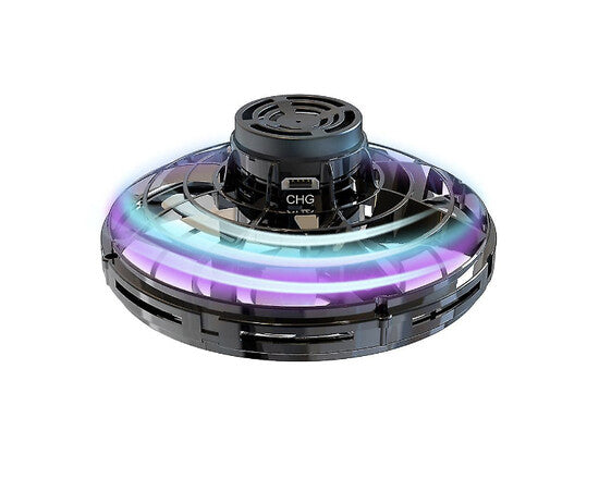Set 2 x Mini drona Flynova, flying spinner cu lumina led