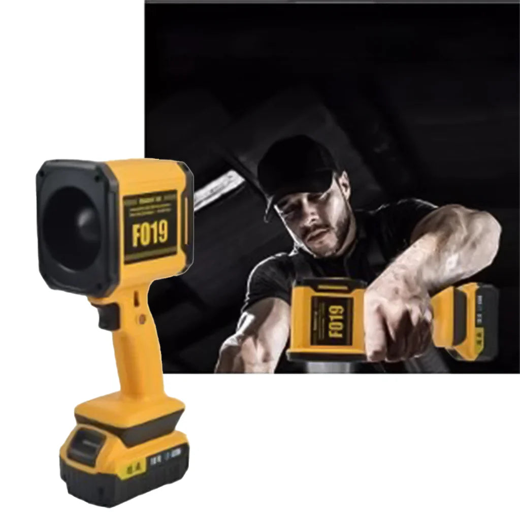 Suflantă Turbo Jet 1000W, Portabila, Viteză Reglabilă, Fără Fir, 45m/s