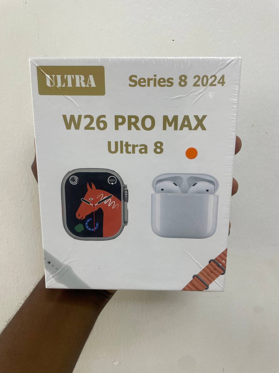 Ceas inteligent W26 Ultra Max cu căști