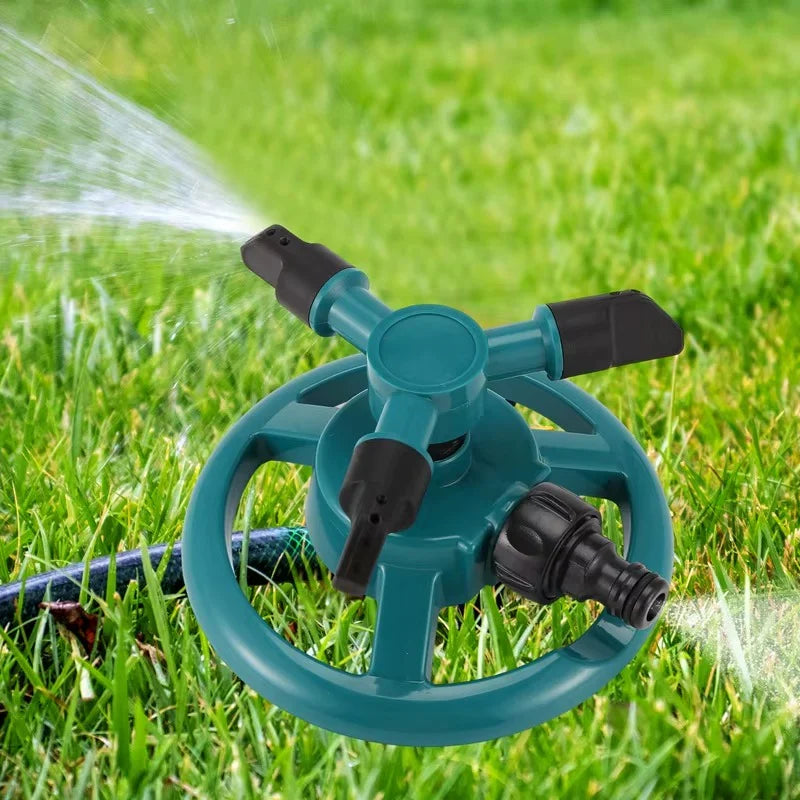 Set 5x aspersor rotativ gradina cu 3 brate reglabile pentru irigare