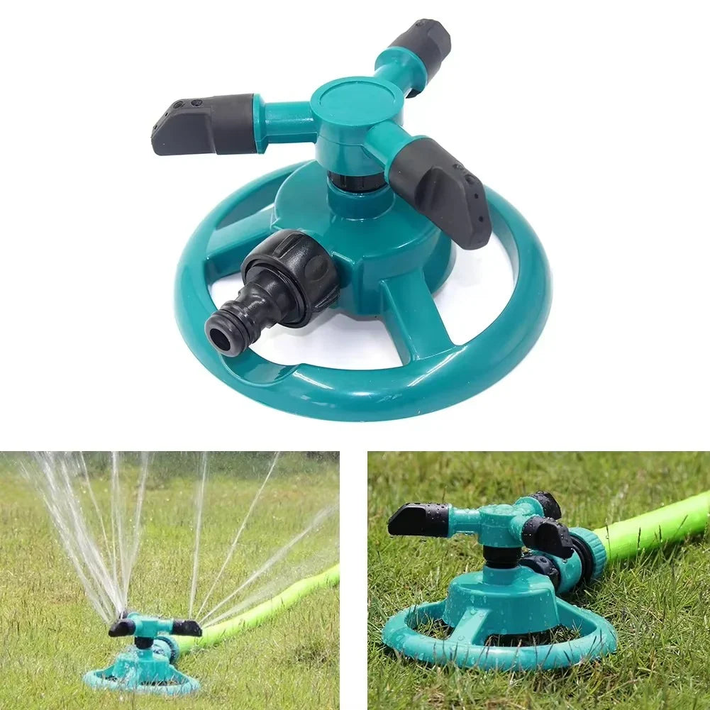 Set 5x aspersor rotativ gradina cu 3 brate reglabile pentru irigare