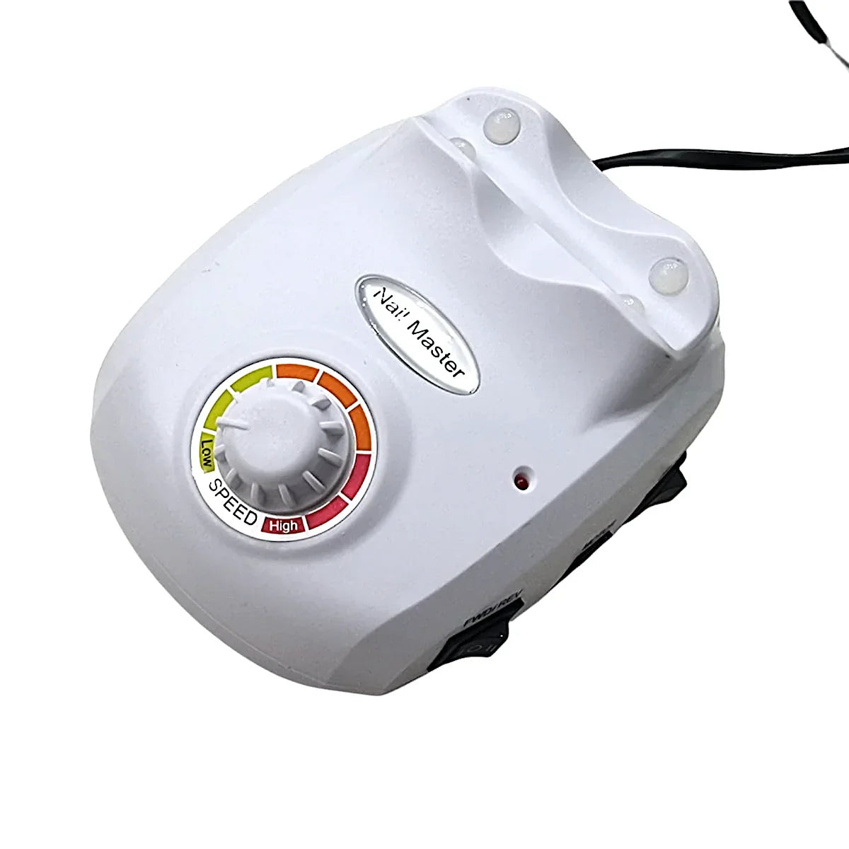 Freza Electrica de Unghii pentru manichiura/pedichiura, doua moduri de utilizare, manual/pedala, 6 capete