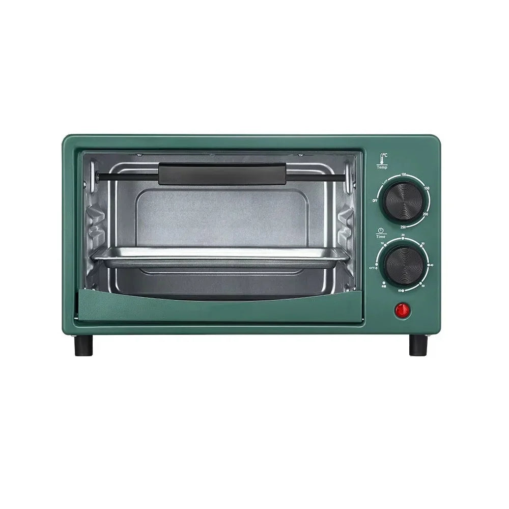Cuptor electric RAF R5305G, 800W, capacitate 12L, 2 moduri de operare, 33x18x20cm, verde
