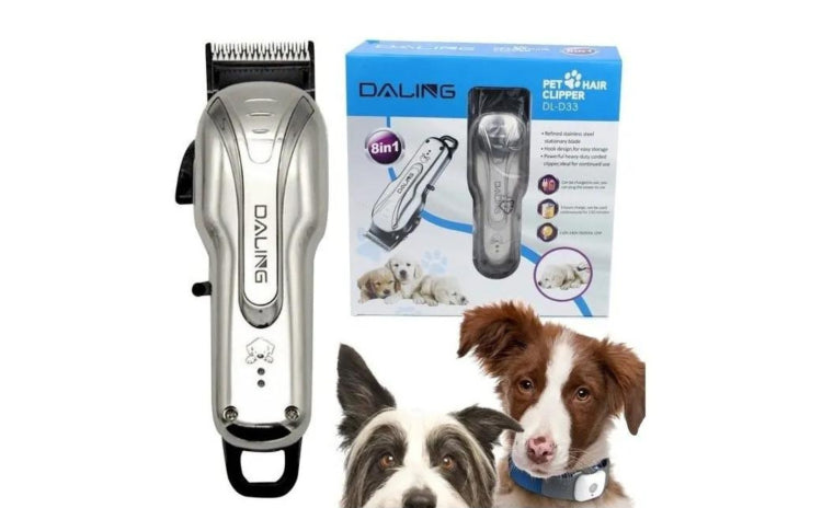 Masina profesionala de tuns caini si oi, aparat de tuns animale 8 in 1