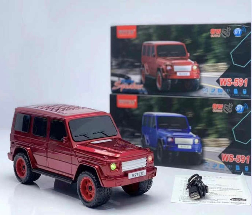 Boxă Portabilă Wireless Tip Mașină 4x4