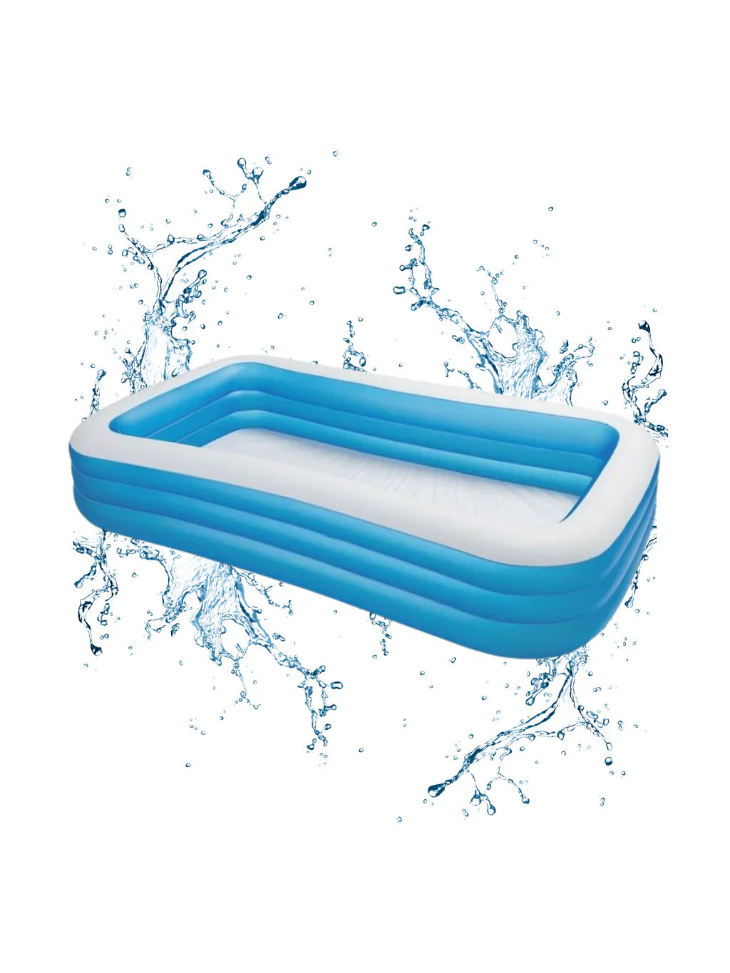 Piscina gonflabila dreptunghiulara, dimensiuni 210x135x54cm