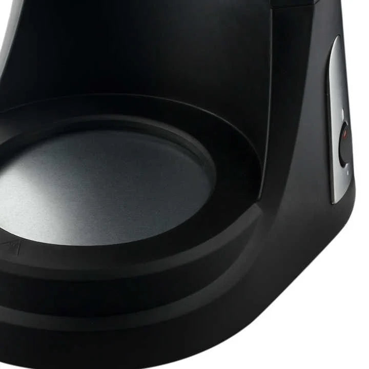 Filtru de cafea, Hoffmans HM-3009, electric, 1200W, 1500 ml, Plastic si Sticla, 30x22x16cm, Negru