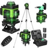 Nivela laser 4D cu 16 linii verzi, autonivelare, 360 grade, impermeabila