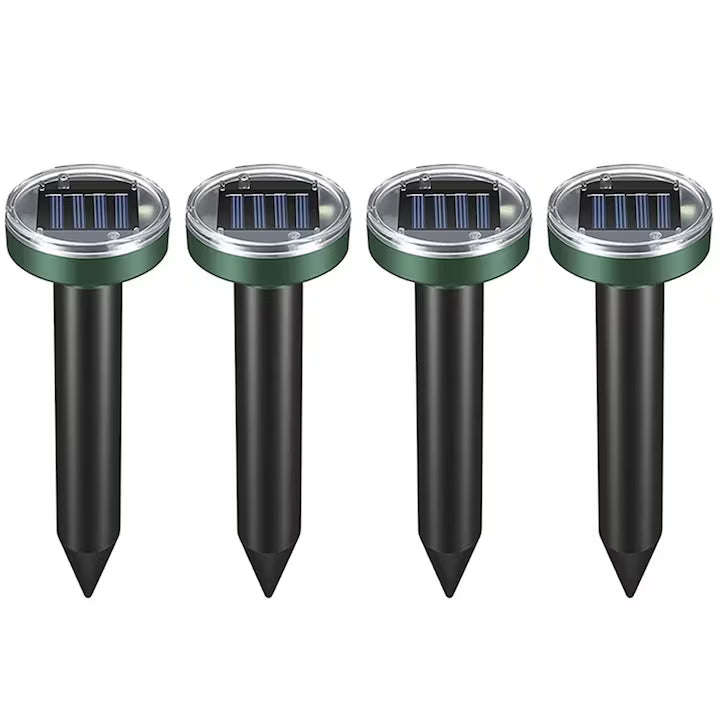 Set 4 x Aparat pentru alungat rozatoare, efecte sonore si vibratii