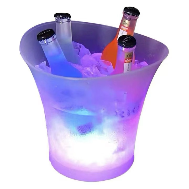 Frapiera de gheata cu LED si difuzor - 7L