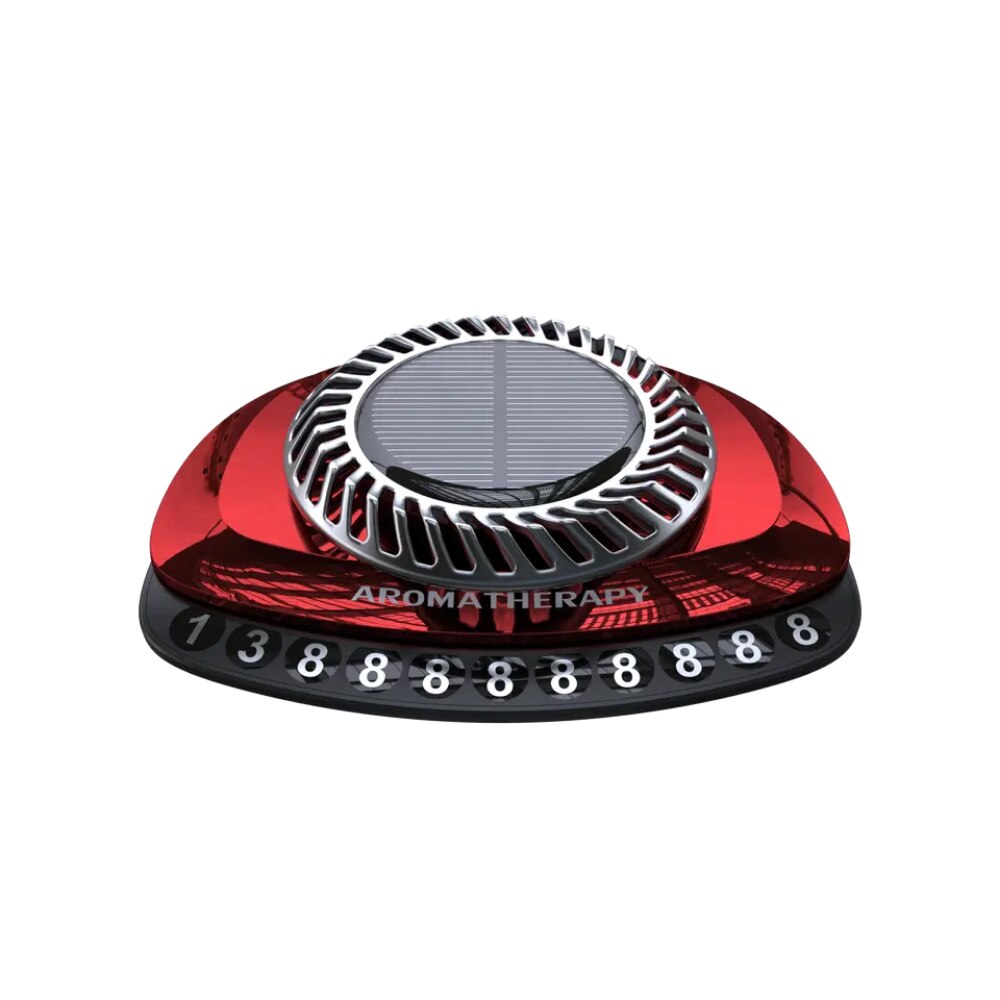 Set 2 x Odorizant auto cu functionare solara, rotatie 360 grade, de lunga durata