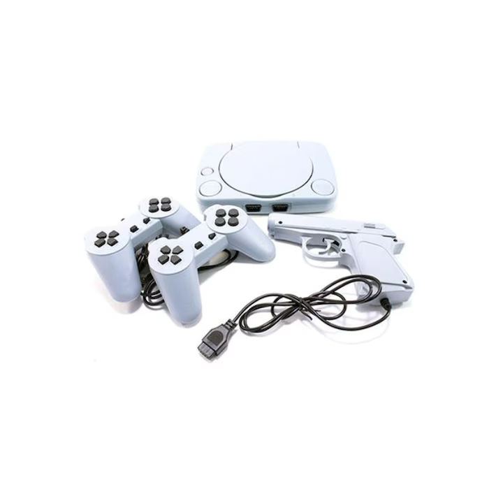 Consolă retro Super 8 Bit cu jocuri încorporate, 2 x controller