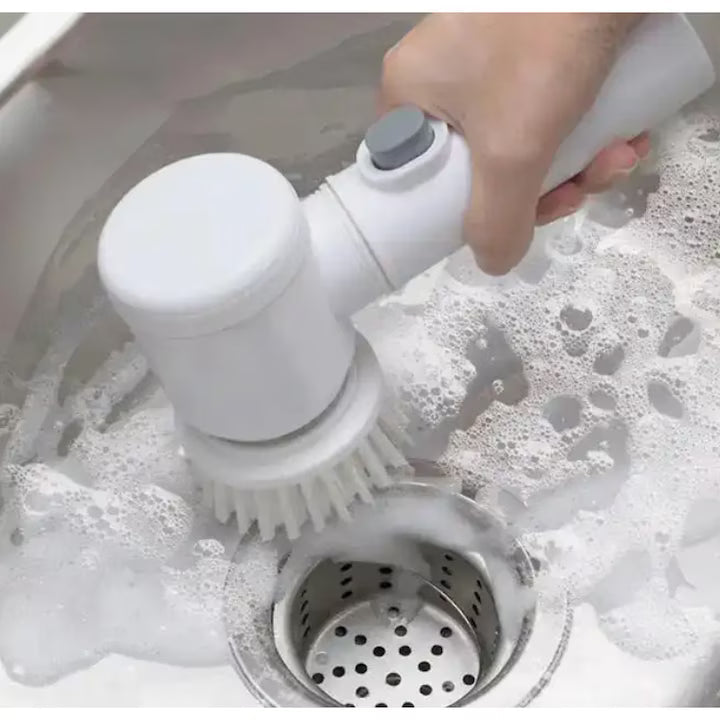 1+1 CADOU Perie Electrica Magic Brush, Pentru Curatare Casnica Universala