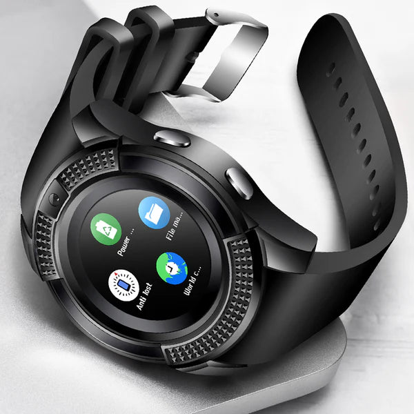 Pachet 1+1 ceas inteligent cu apelare, raspuns la apeluri, Bluetooth si pedometru