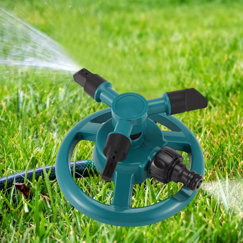 Set 5x aspersor rotativ gradina cu 3 brate reglabile pentru irigare