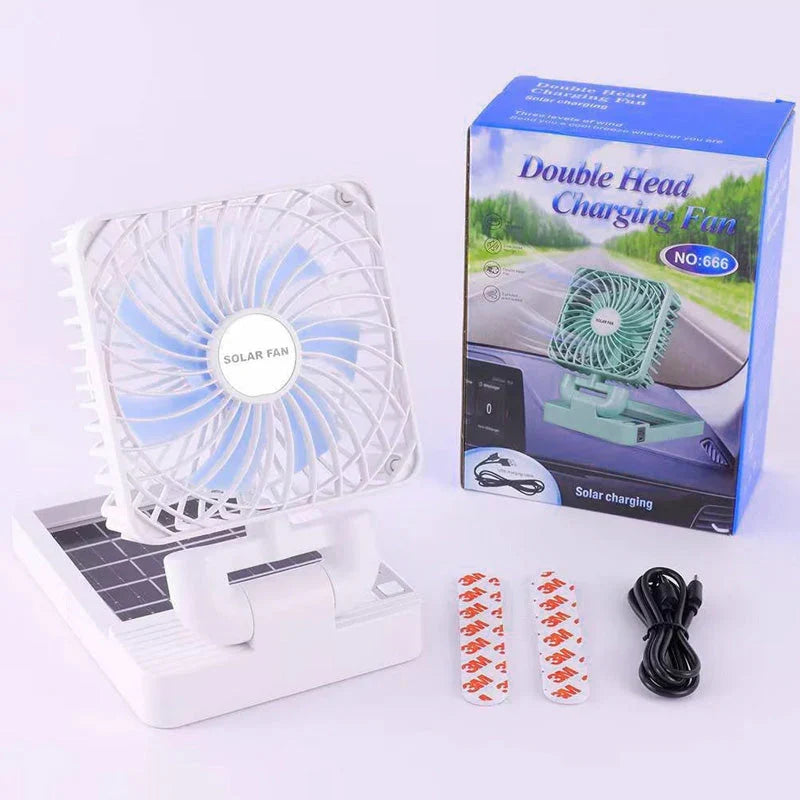 Ventilator Portabil de Masa Solar USB