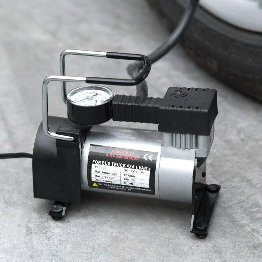 Compresor auto de putere mare, 12 V, pentru microbuz, SUV sau camionete