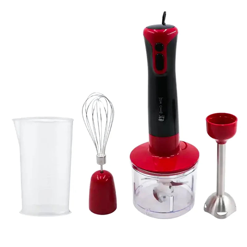 Blender de mana RAF R.293R, 600 W cu Turbo Boost – Putere si Precizie pentru Bucataria Ta