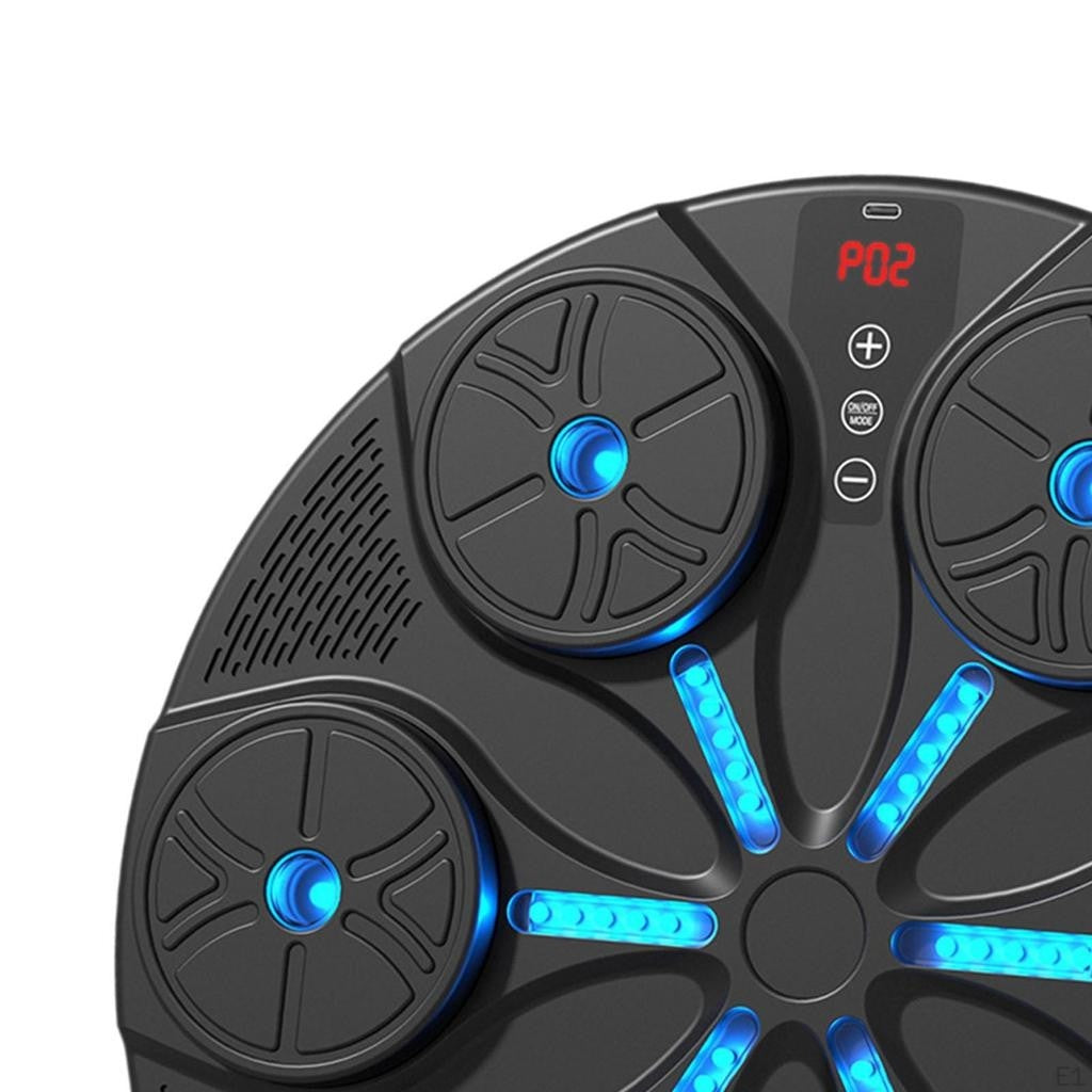 Aparat de box inteligent, multiple moduri de antrenament, montare pe perete, lumini LED