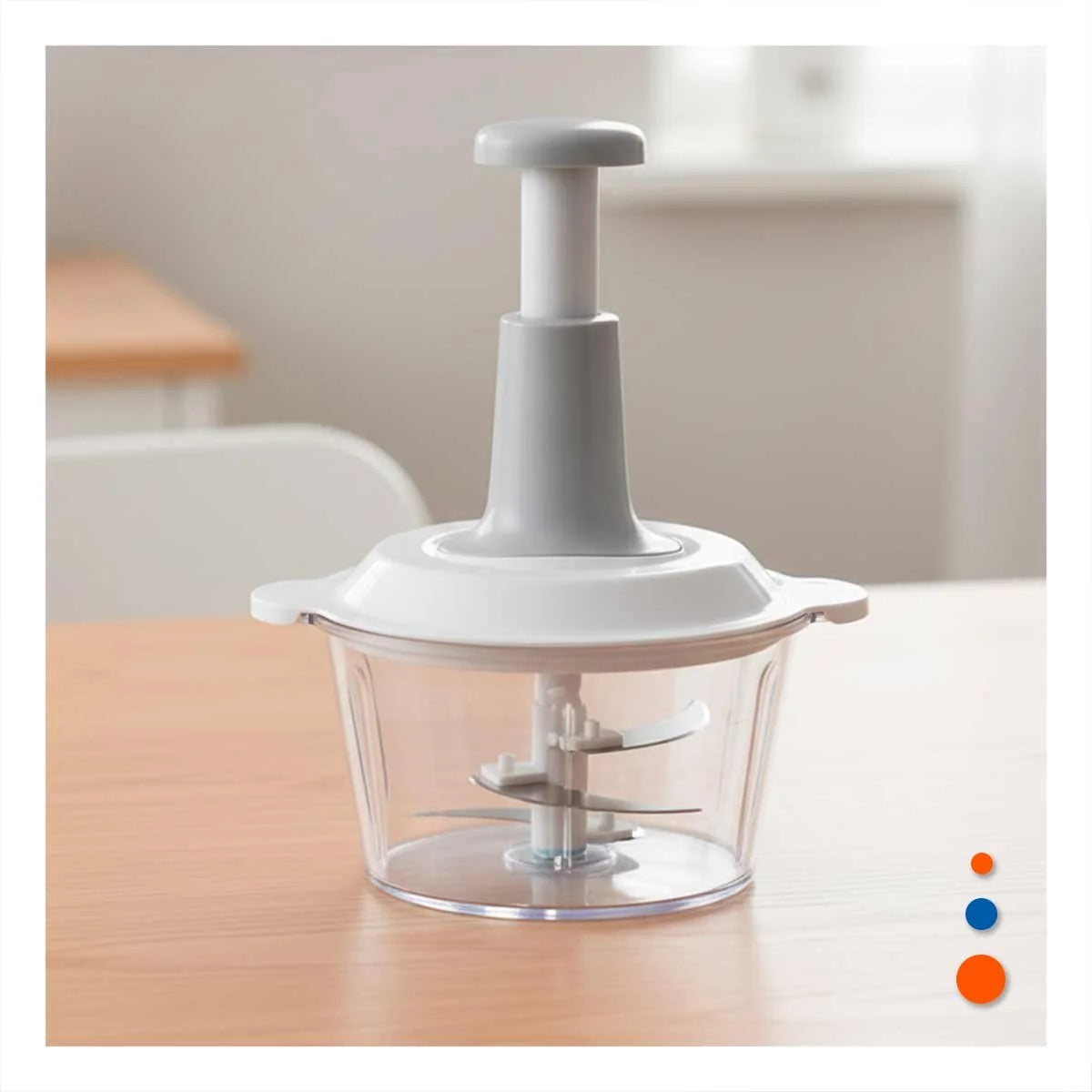 Pachet Bucătărie - Tocător Manual 2L + Set 30 Capace Termoizolante Reutilizabile