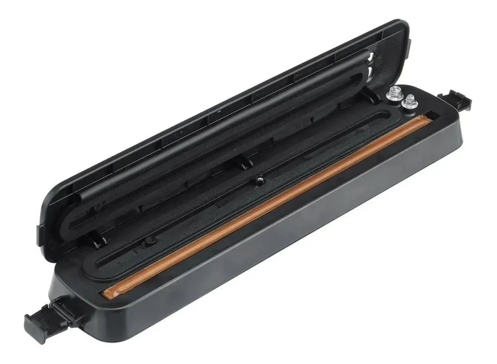 Aparat pentru vidat performant + Set 12 Ustensile de Gatit din Silicon, cu Maner din Bambus