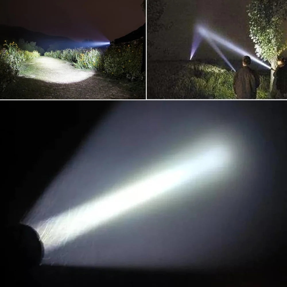 PACHET Numar de casa cu iluminare LED si alimentare solara + Parasolar pliabil tip umbrela pentru parbrizul masinii + Lanterna tactica cu Zoom, rezistenta la apa