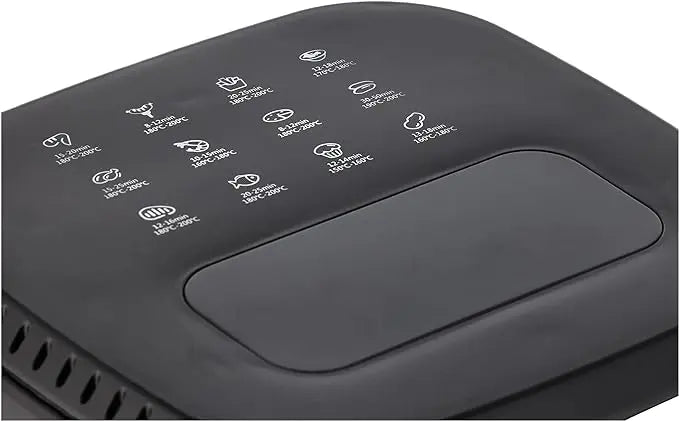 Air Fryer RAF-5329 - Friteuză cu aer cald, fără ulei, 6.8L, 1600W, Finisaj metalic