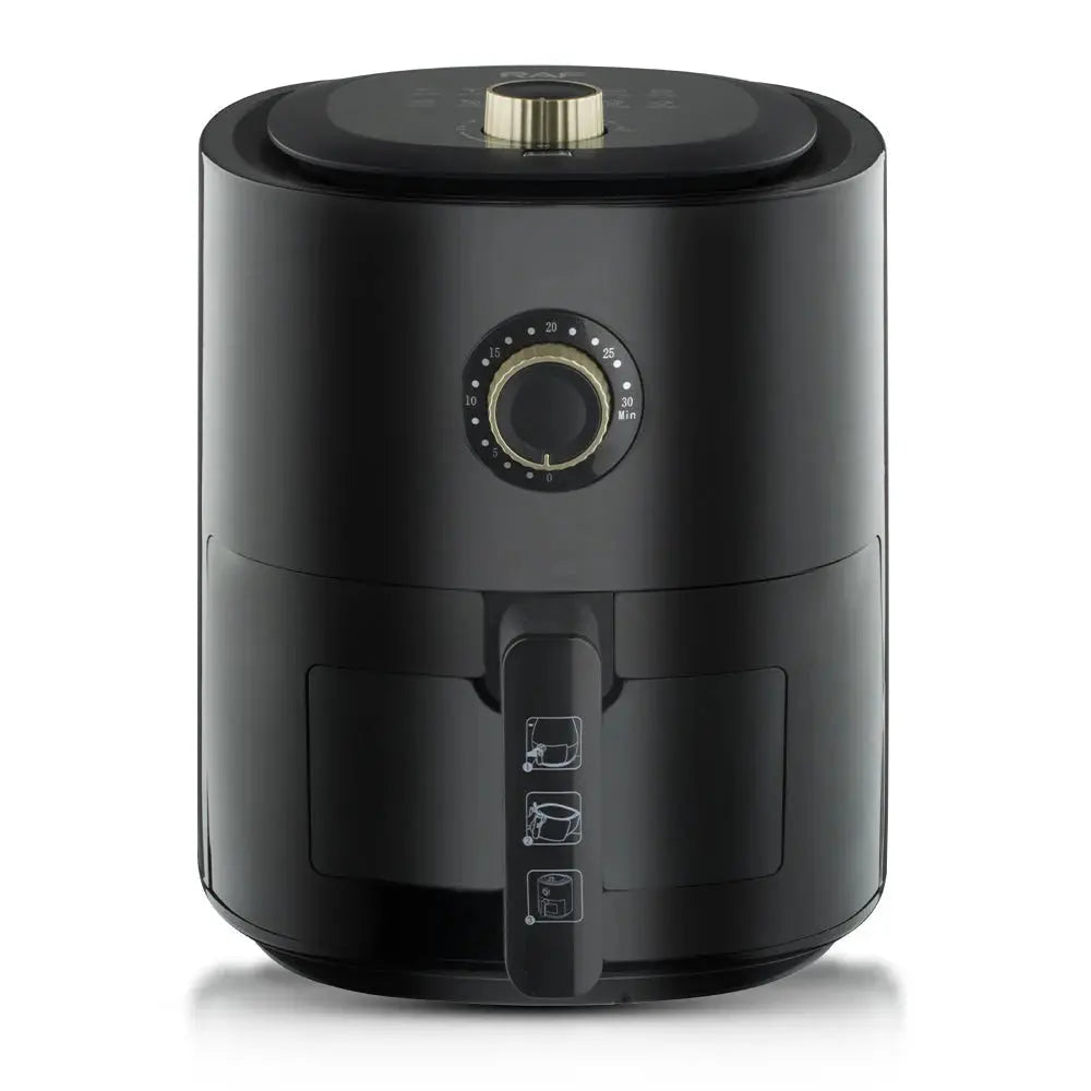 Air Fryer RAF-5332B - Friteuză cu Aer Cald, Capacitate 6L, 2400W, Negru