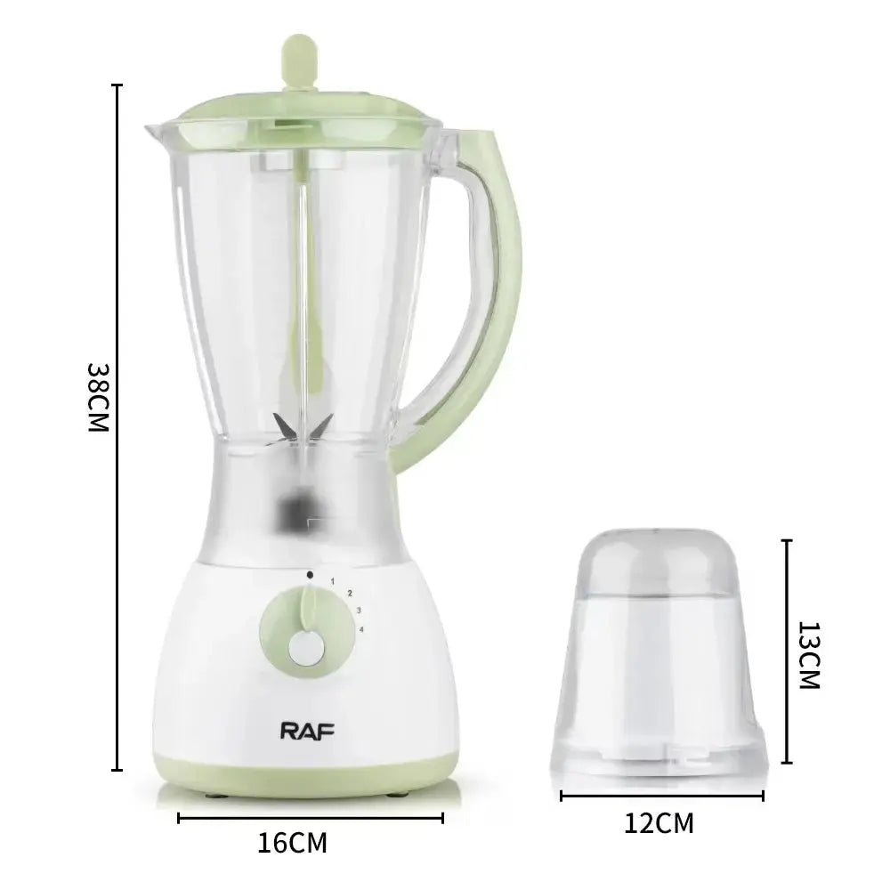 Blender Electric 2 în 1 RAF 440G, 1000W, Capacitate 1.5L