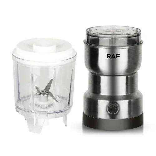 Blender Electric 2 în 1, Măcinător Cafea și Juicer Suc de Fructe RAF-7126, 300W