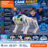 Câine Robot Interactiv cu Telecomandă 2.4G, Control prin Gesturi, Programare, Dans, Muzică și Lumini LED