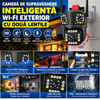 Camera de Supraveghere Inteligenta 4G pentru exterior cu doua lentile detectare a miscarii vedere pe timp de noapte 12MP