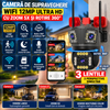 Camera de Supraveghere WiFi 12MP Ultra HD cu Zoom 5X, PTZ Rotire 360°, Vedere Nocturna si Card 32GB