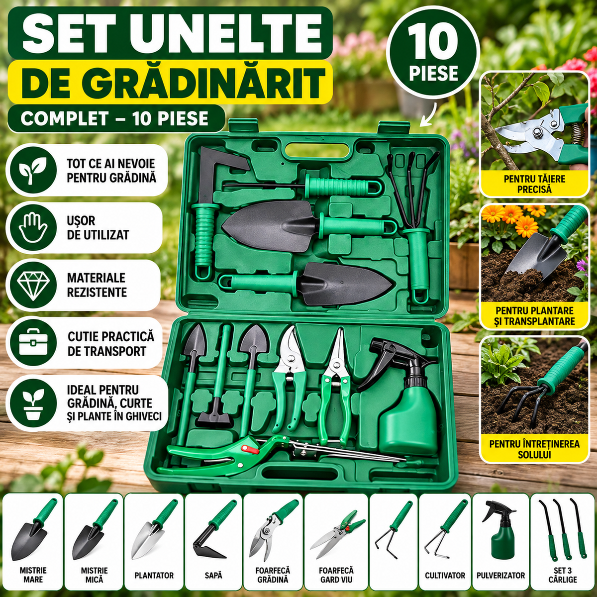 Set Unelte de Gradina