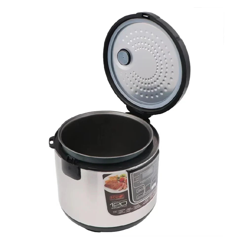 Aparat multicooker pentru gatit, RAF R166B, 700W, 5L, 12 functii, afisaj digital LED, 29x29cm