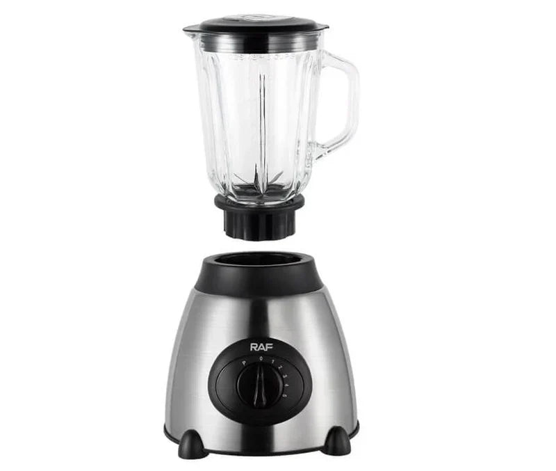 Blender RAF 367 pentru fructe si legume, macinat cafea, 450 W, 6 lame, 1.5 l