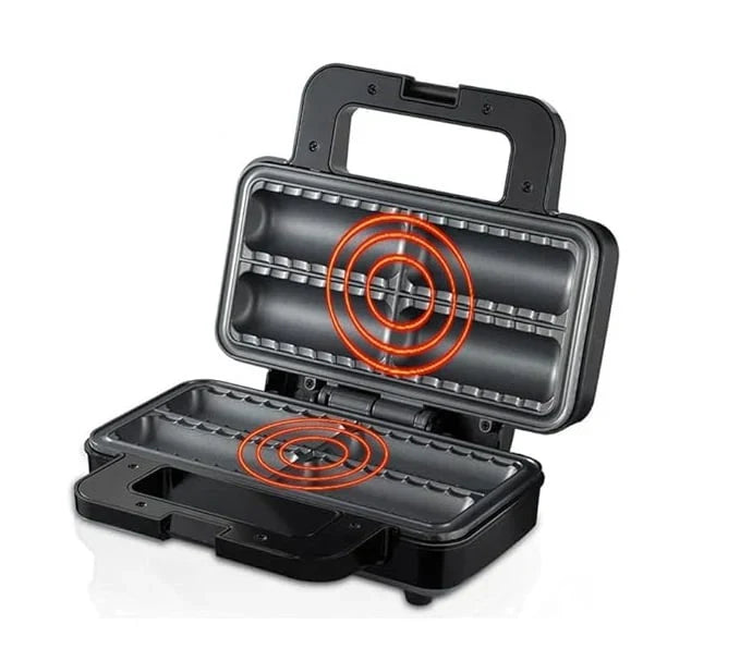 Aparat Electric pentru 4 Rulouri cu Cârnați sau Plăcinte Umplute, RAF R529, 800W