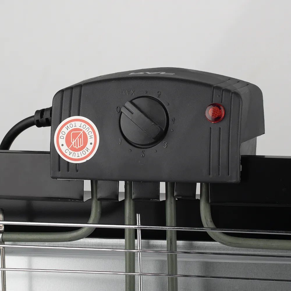 Grătar Electric RAF R.5301, 2000W, Cu Control de Temperatură