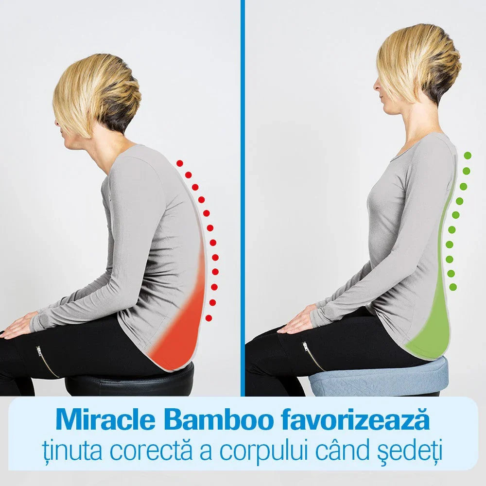 Perna confort pentru sezut Miracle Bamboo M14219