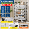 Raft pliabil pentru pantofi cu 5 etaje, design modern, stabil și multifuncțional